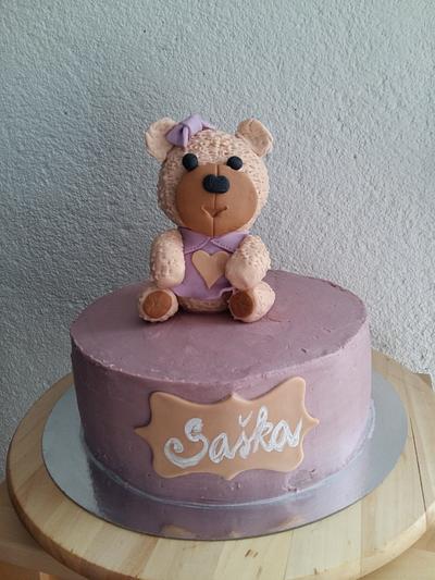 Teddy bear - Cake by ZuzanaHabsudova