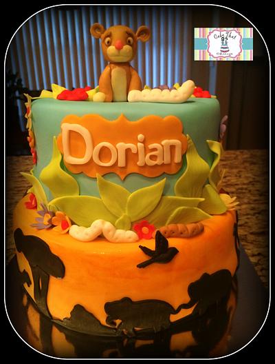 Lion King Baby Shower Cake - Cake by Genel