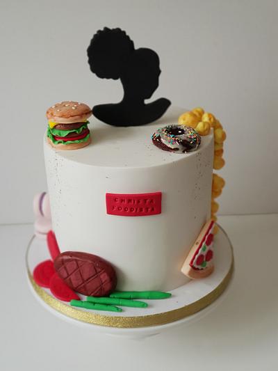 Cake for a food blogger! - Cake by Bella's Cakes 