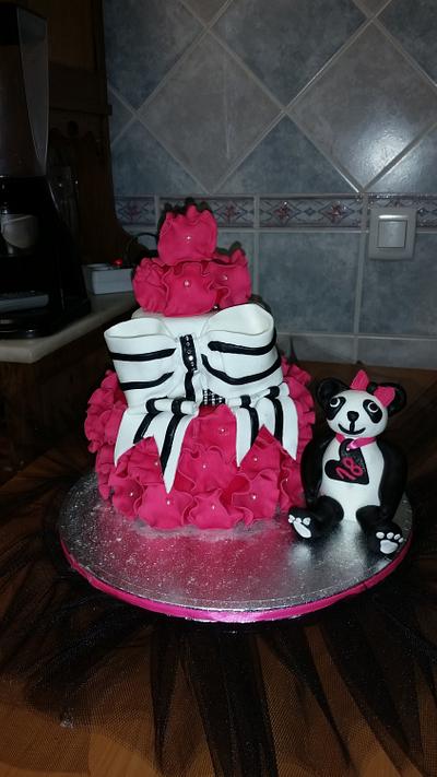 Panda - Cake by carla