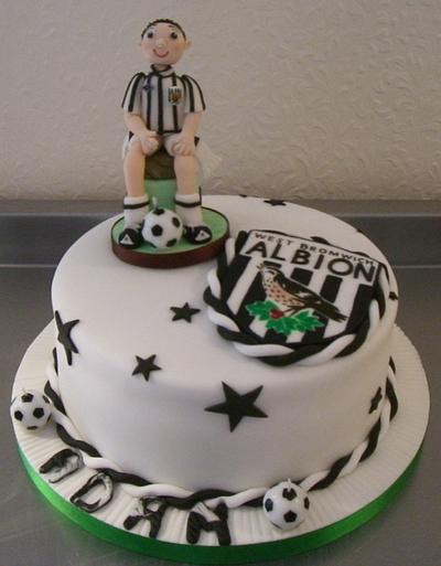 West Ham supporter cake - Cake by Rebecca's Tastebuds
