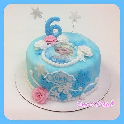Elegant Frozen - Cake by Simona (Sweet Island)