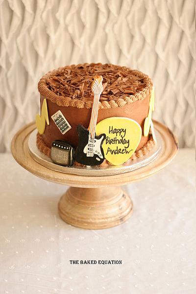 Guitar Cake - Cake by Melissa
