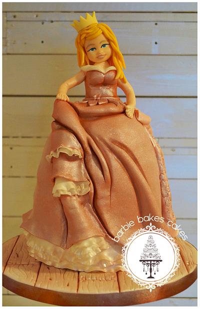 Princess Aurora - Cake by Barbie Bakes Cakes