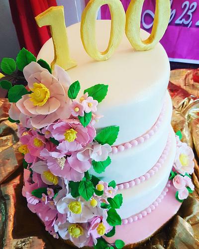 Centenarian Birthday Cake - Cake by Karamelo Cakes & Pastries