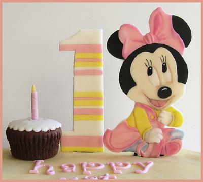 Baby Minnie Mouse - Cake by Cake Creations by ME - Mayra Estrada
