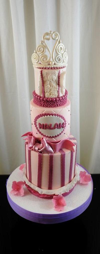 Princess Baby Shower Cake - Cake by Sugarpixy