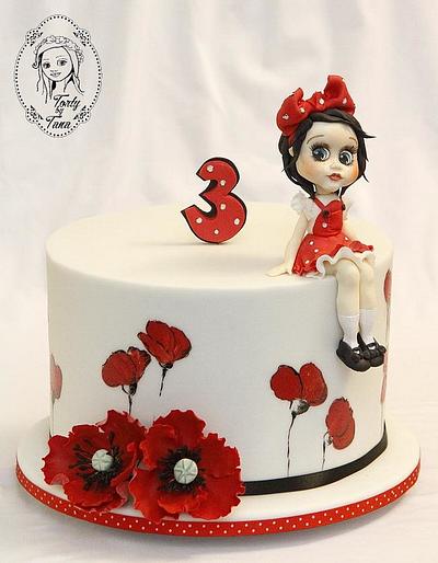 Poppy girl - Cake by grasie