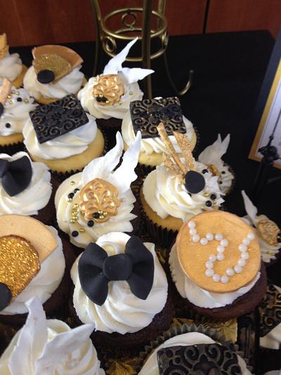 Great Gatsby Cupcakes - Cake by Misty