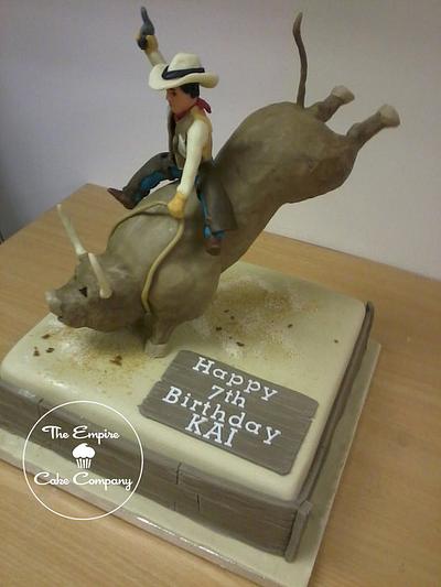 Bull Rider Cake - Cake by The Empire Cake Company