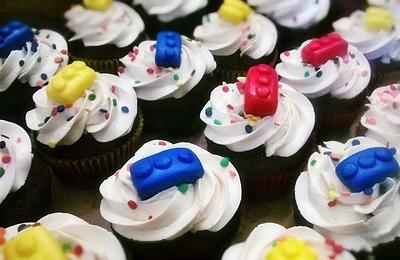 Lego cupcakes - Cake by  Pink Ann's Cakes