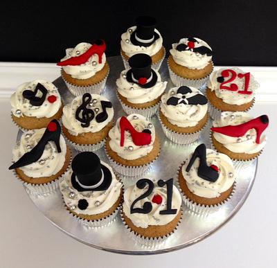 Hats n Heels themed cupcakes - Cake by Cakes by Pat