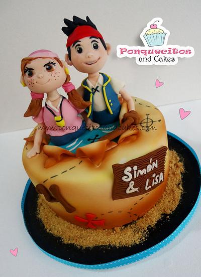 Jake y los piratas!!! - Cake by Marielly Parra