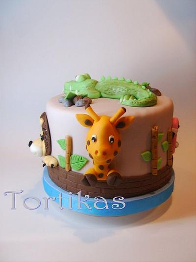 Baby Safari - Cake by Tortikas Patisserie