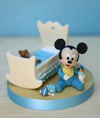 Baby Mickey Mouse Cake - Cake by Cesare Corsini