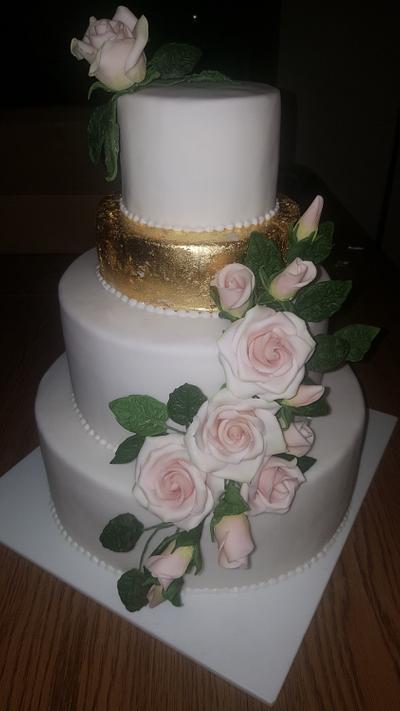 Wedding cake - Cake by Mariaamalia