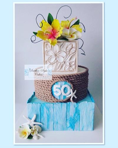 50th Birthday - Cake by Southin Style Cakes