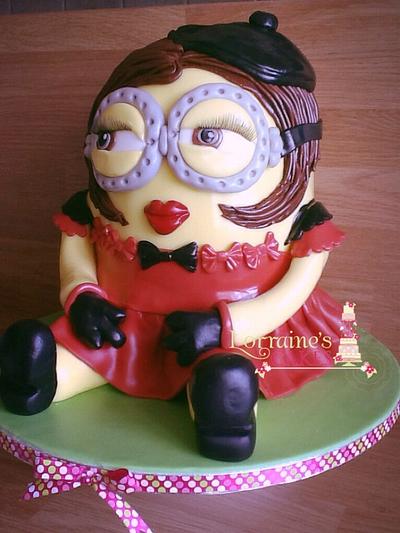 French minion - Cake by lorraine mcgarry