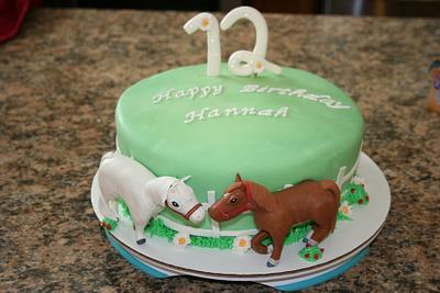  Horse cake - Cake by Jennifer