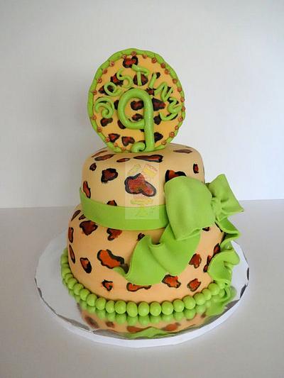 Animal Print Cake  - Cake by Yari 