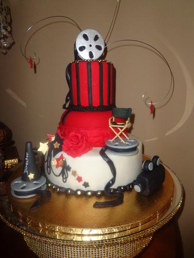 Hollywood themed cake - Cake by JennS