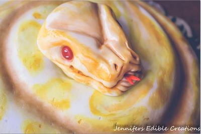 Python Snake Cake - Cake by Jennifer's Edible Creations