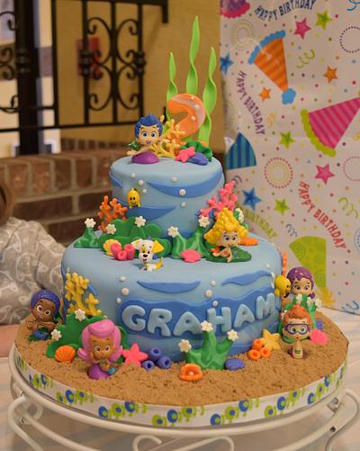 Bubble Guppies for Graham's 2nd Birthday! - Cake by Ellie1985