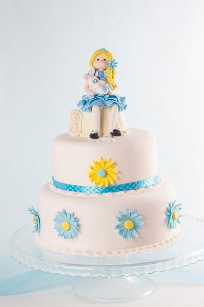 Alice flowers - Cake by Pasteles de ensueño magazine