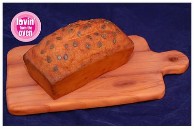 Chocolate Cake 'Pumpkin Seed Loaf' - Cake by Lovin' From The Oven