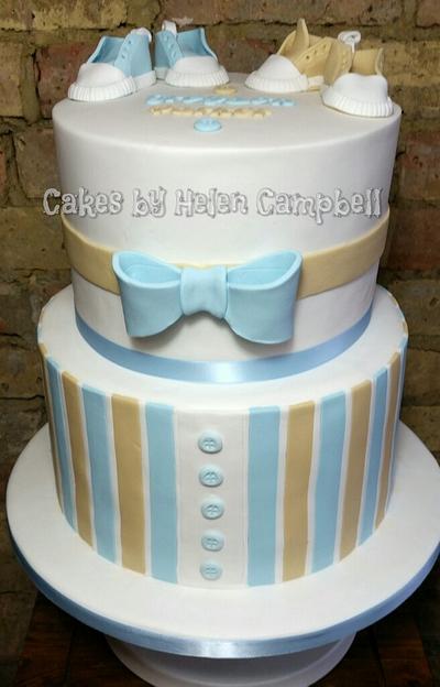 christening cake  - Cake by Helen Campbell
