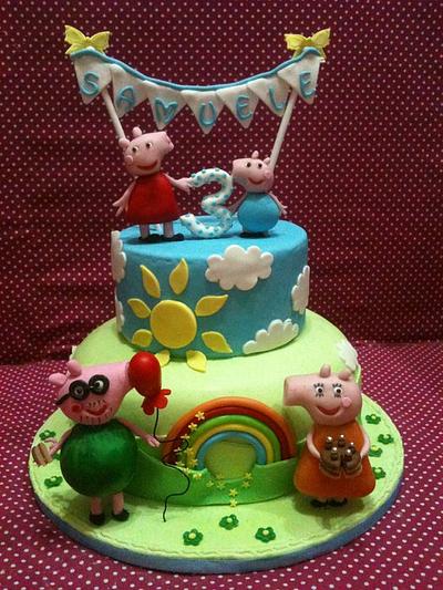 Peppa Pig! - Cake by Gias Cake by Giuliana