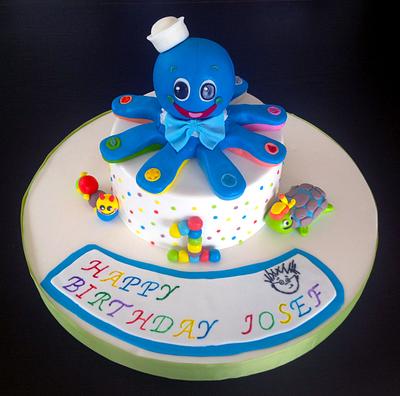 Baby Einstein Octopus Cake - Cake by Virginie's Cakery
