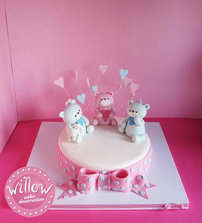 Christening cake - Cake by Willow cake decorations