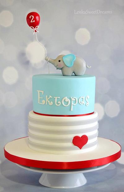 Birthday cake for a little boy.  - Cake by LenkaSweetDreams