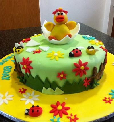 Easter Birthday Cake - Cake by Ritsa Demetriadou