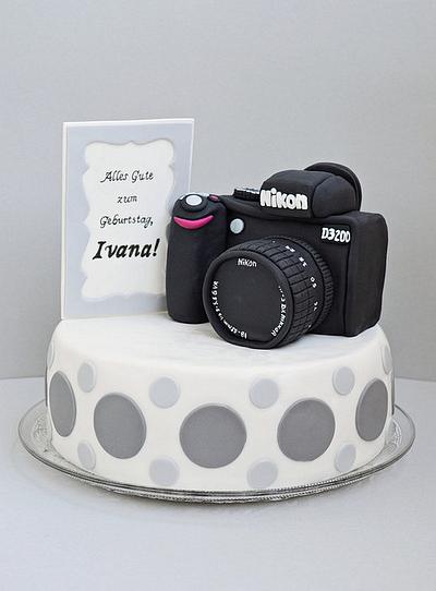 Camera cake - Cake by benyna