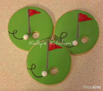 Golf themed birthday - Cake by Kelly Stevens