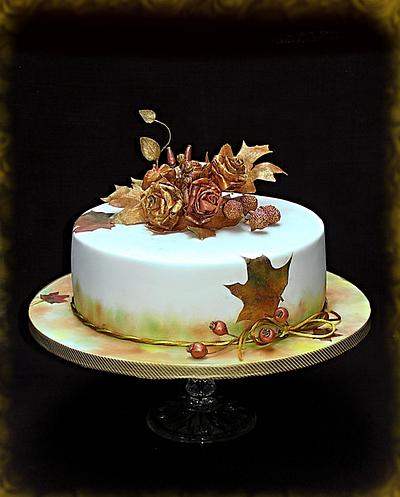 golden autumn   - Cake by Zuzana Bezakova