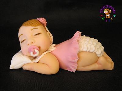 Baby - Cake by Sheila Laura Gallo