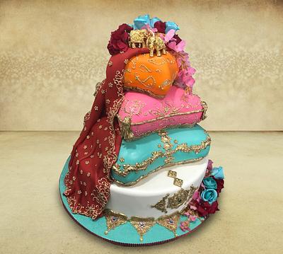 Wedding Pillow Cake - Cake by MsTreatz
