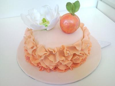 Peach cake - Cake by Kapka Vladimirova