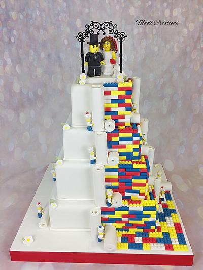 Wedding Cake Lego playmobil - Cake by Cindy Sauvage 