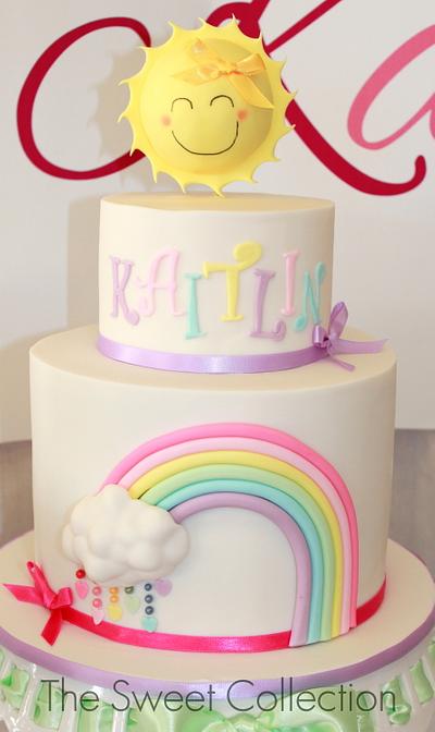 Pastel Rainbow Cake - Cake by The Sweet Collection