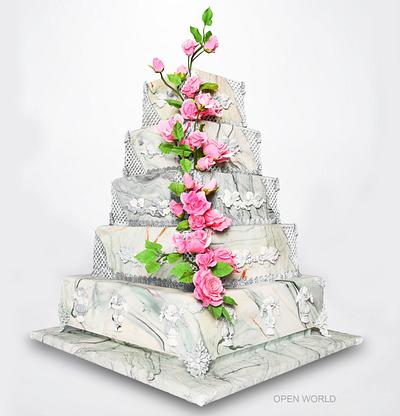 Elegance in marble - Cake by Seema Bagaria