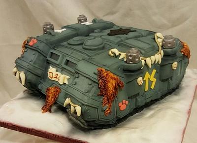 Warhammer 40k cake - Cake by joe duff