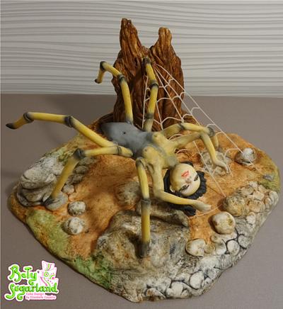 Arachne - Cake International - Cake by Bety'Sugarland by Elisabete Caseiro 
