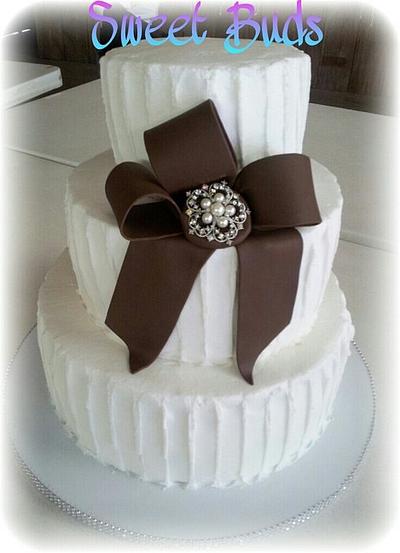 Rustic Wedding Cake - Cake by Angelica