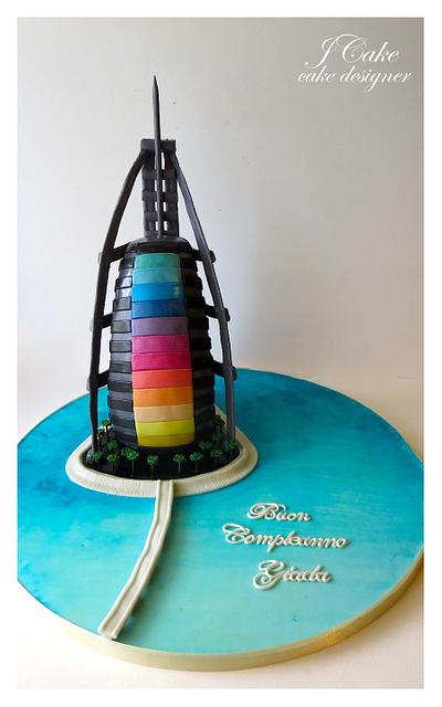 cake hotel Vela Dubai - Cake by JCake cake designer