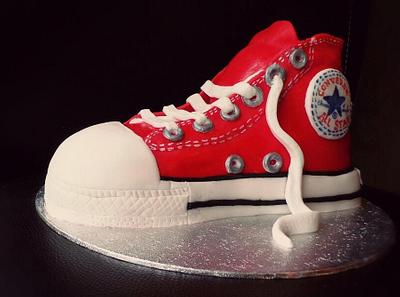 Converse all stars cake - Cake by Amy