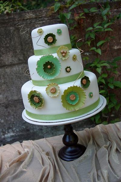 Dreaming in green - Cake by Mandy